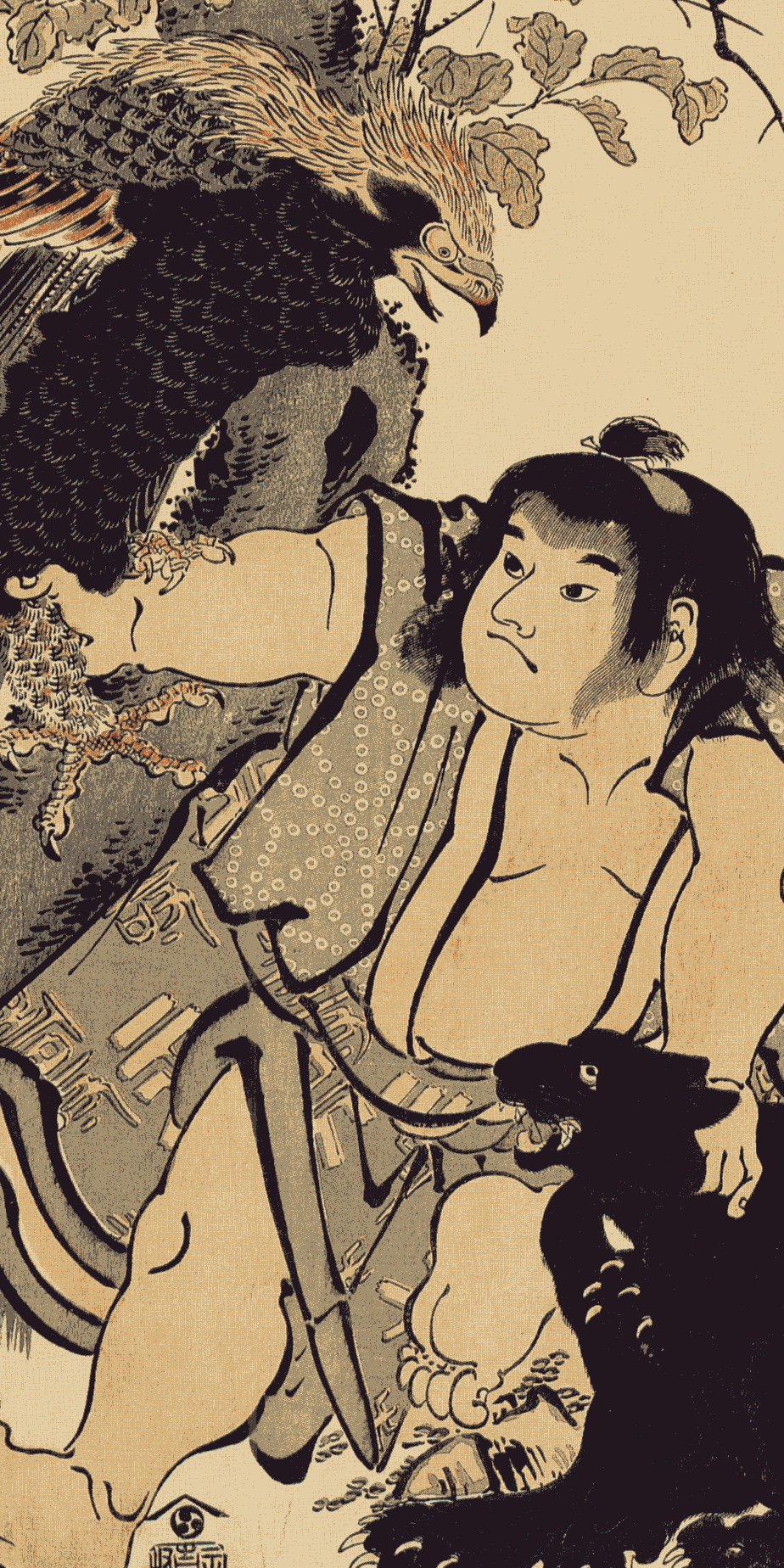 Hokusai: Il dramma no, Tokusa Kari.